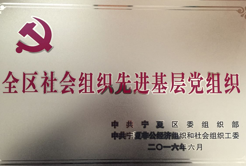 全區(qū)社會(huì)組織先進(jìn)基層黨組織